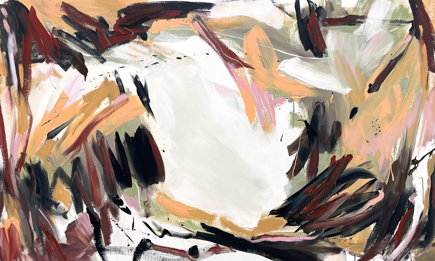 Desert Bloom Cheryl Harrison Original painting for sale