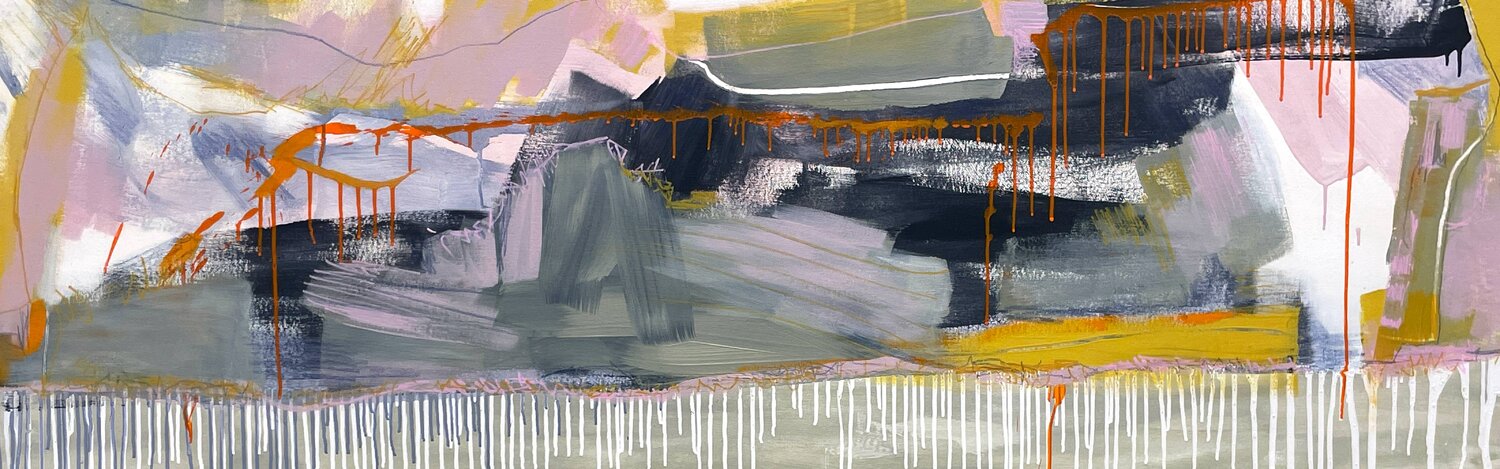 Fringe Benefits Cheryl Harrison Original painting for sale