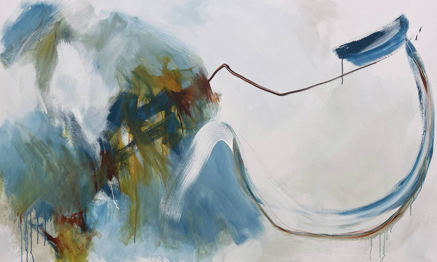 Ocean Drive Cheryl Harrison Original painting for sale