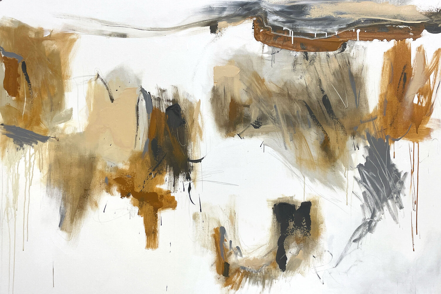 Somewhere Inbetween Cheryl Harrison Original painting for sale