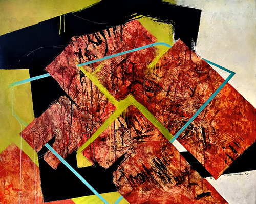 Entropy by Peisy Ting, Painting for Sale on Select