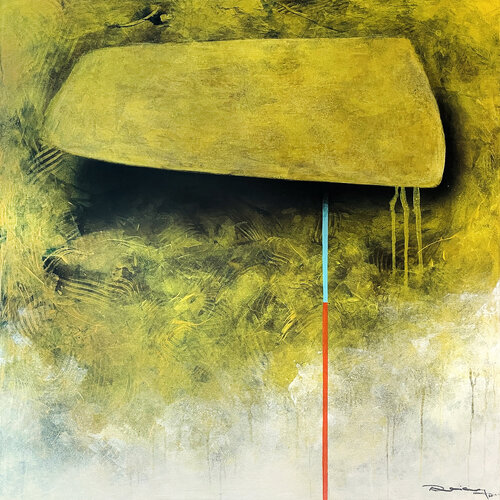 Weightless Stone by Peisy Ting, Painting for Sale on Select