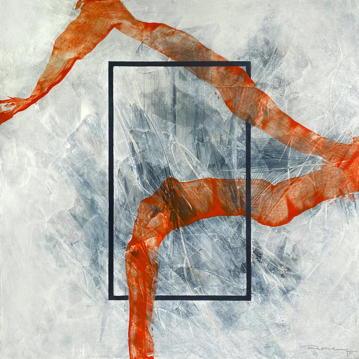Through - I Peisy Ting Original painting for sale