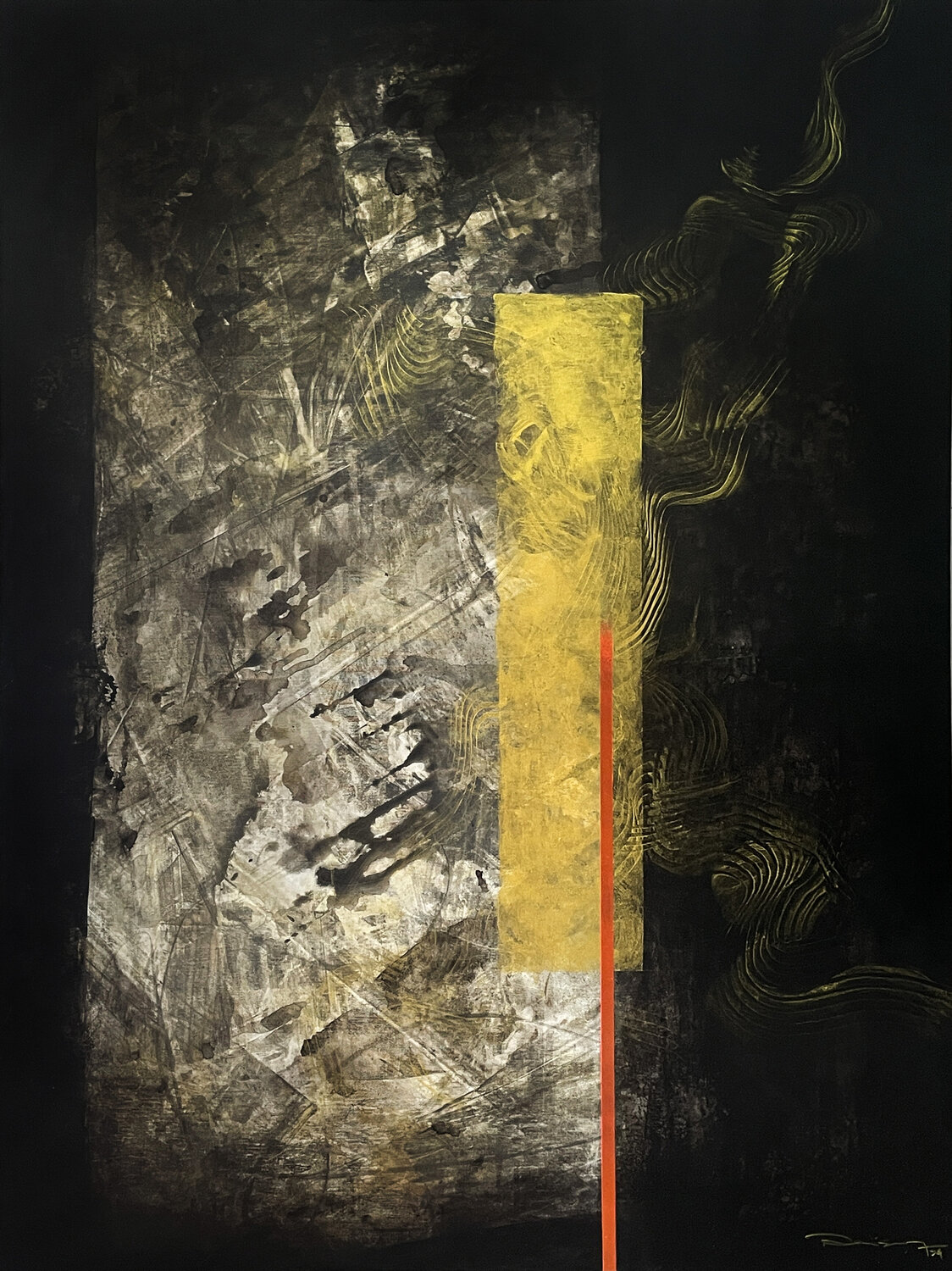Threshold of Paradox Peisy Ting Original painting for sale