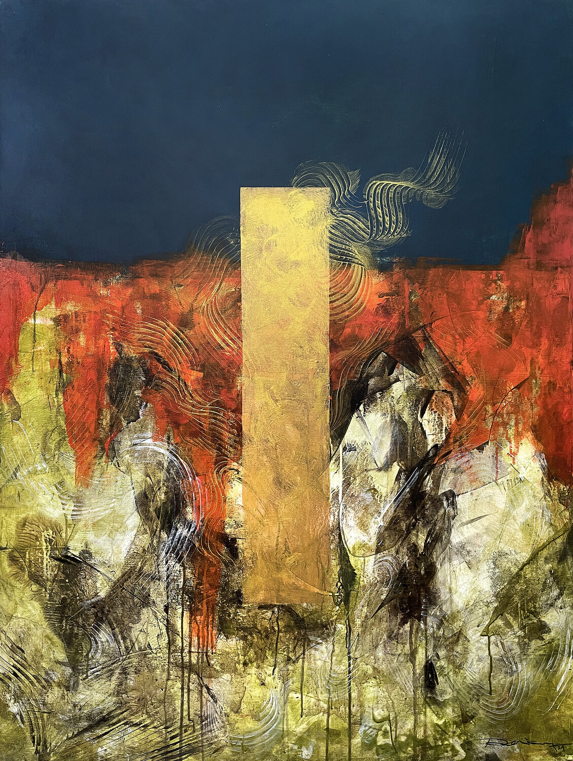 Intersecting Realms Peisy Ting Original painting for sale