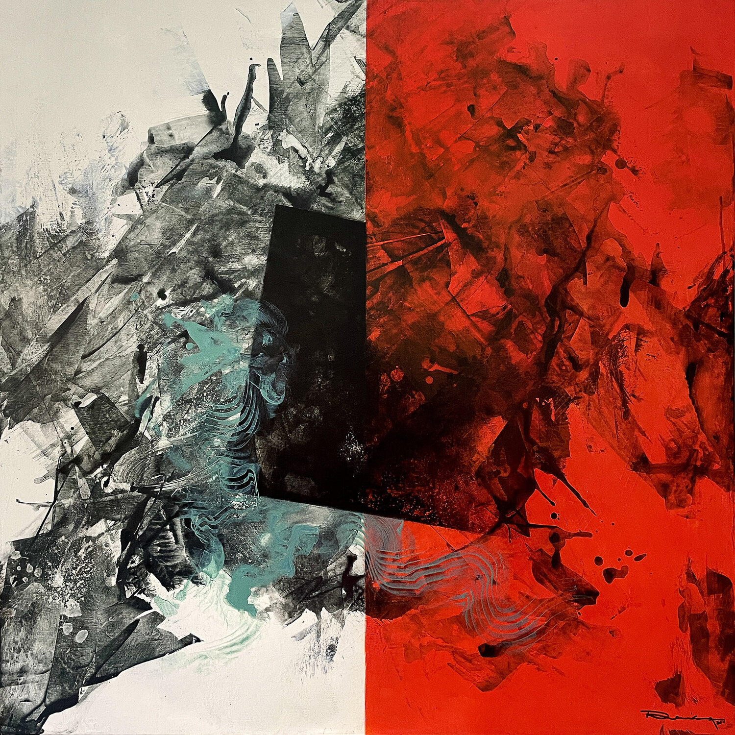 Dichotomy Peisy Ting Original painting for sale