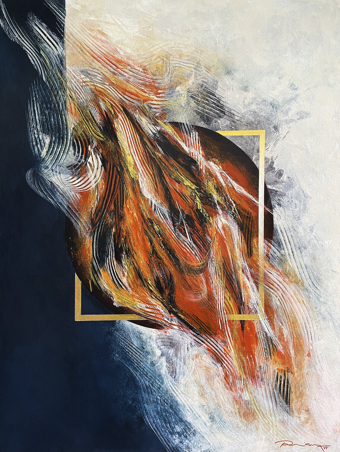Triumph of Creation Peisy Ting Original painting for sale
