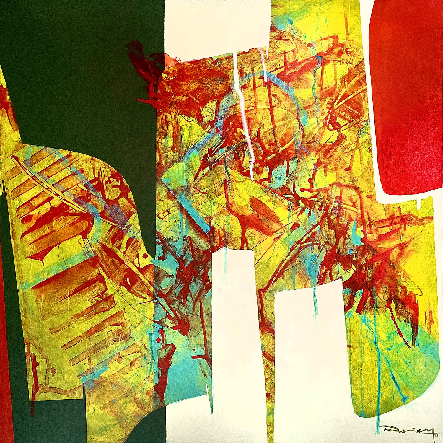 Divergence Peisy Ting Original painting for sale