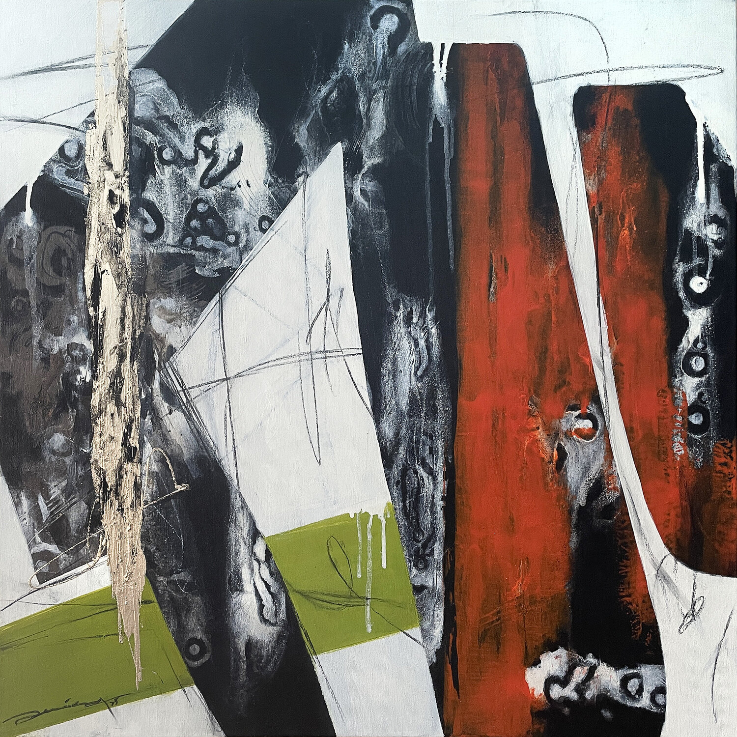 Friction Peisy Ting Original painting for sale