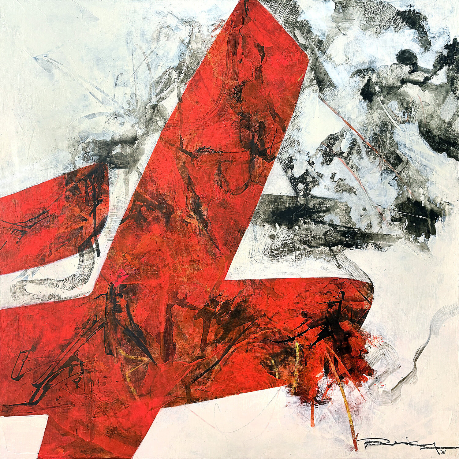 The Shape of Resolve Peisy Ting Original painting for sale