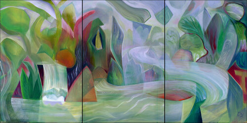 ‘CRY OF THE RIVER’ by Tillian ·, Painting for Sale on Select