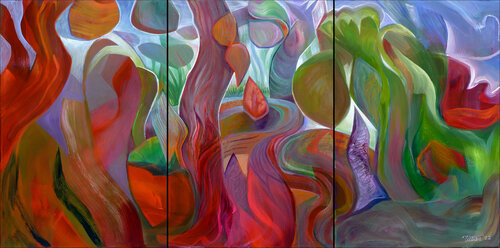TEARS OF THE SUN by Tillian ·, Painting for Sale on Select