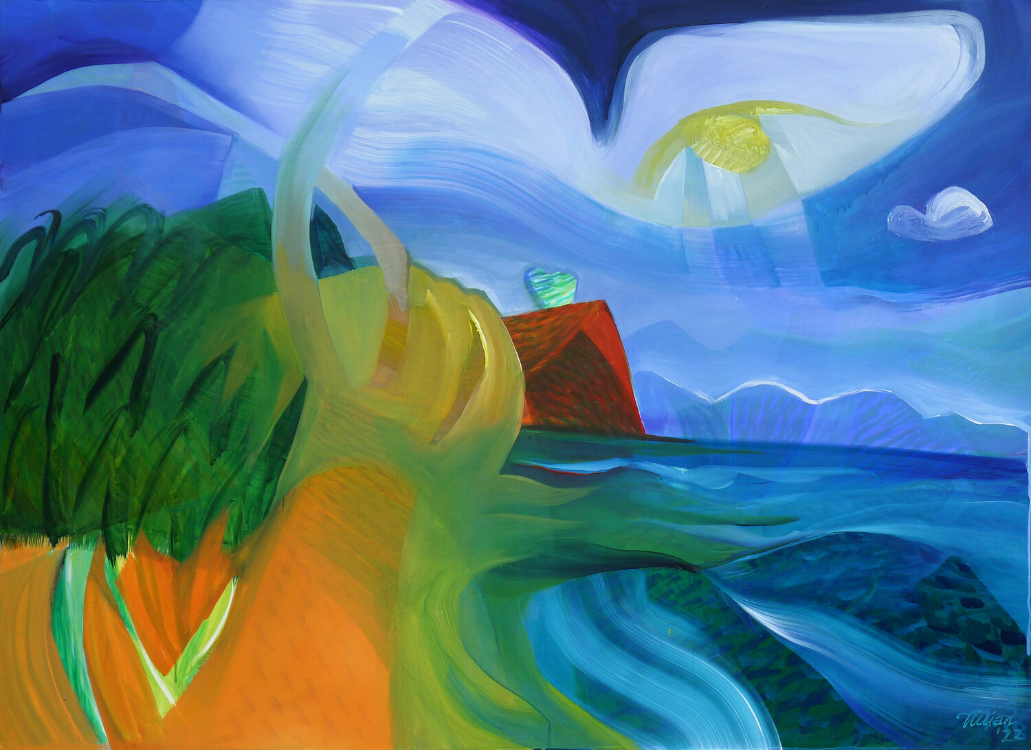 'JERRINGA COUNTRY' Tillian · Original painting for sale
