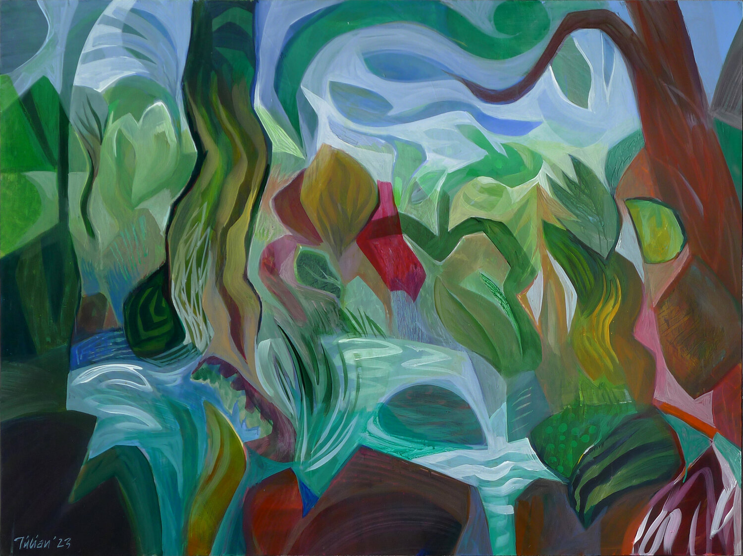 ‘THE WATER OF LIFE’ Tillian · Original painting for sale