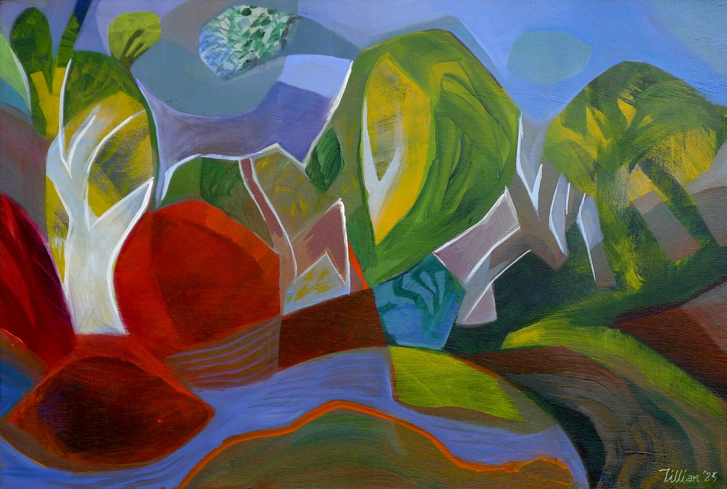‘Possible Encounters’ Tillian · Original painting for sale