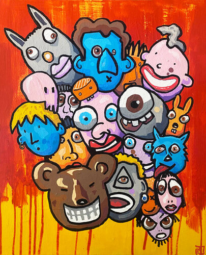 aventure intérieure by Frob, Painting for Sale on Select