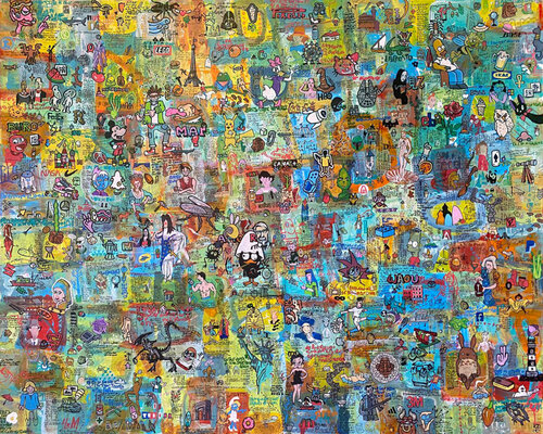 Palimpseste by Frob, Painting for Sale on Select
