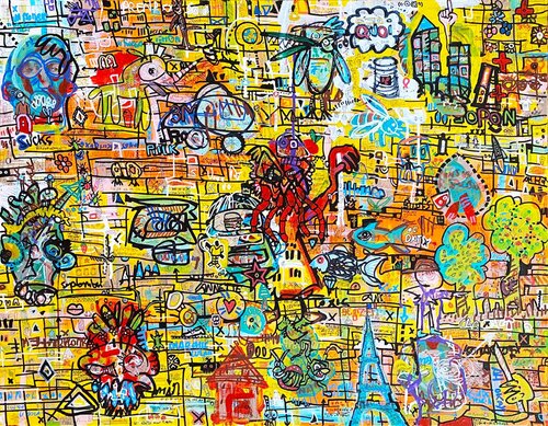 Routard by Frob, Painting for Sale on Select