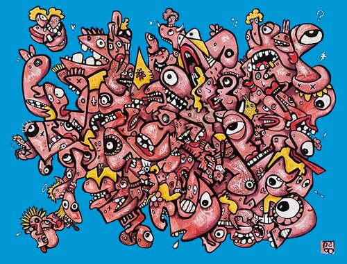 Obliques by Frob, Painting for Sale on Select