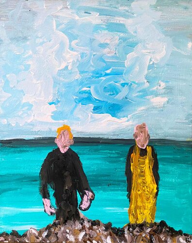 Frères de la côte by Frob, Painting for Sale on Select