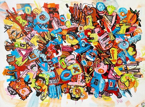 Le printemps by Frob, Painting for Sale on Select