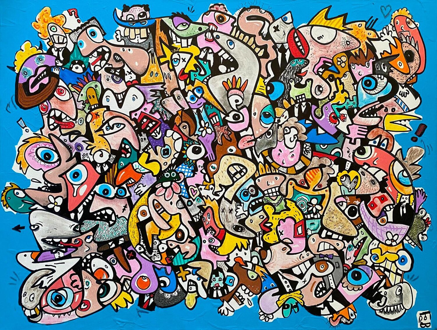 Virgoune Frob Original painting for sale