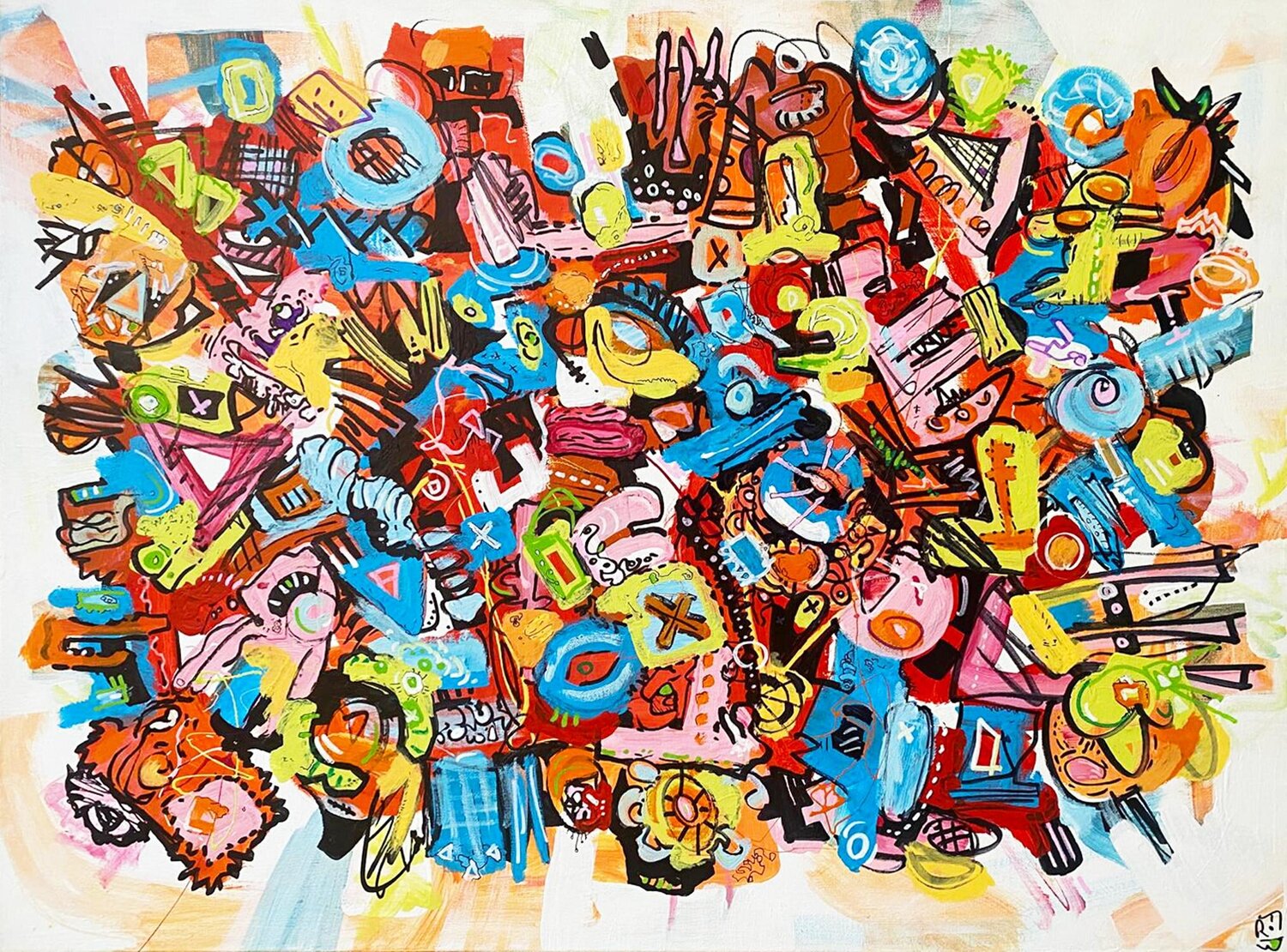Le printemps Frob Original painting for sale
