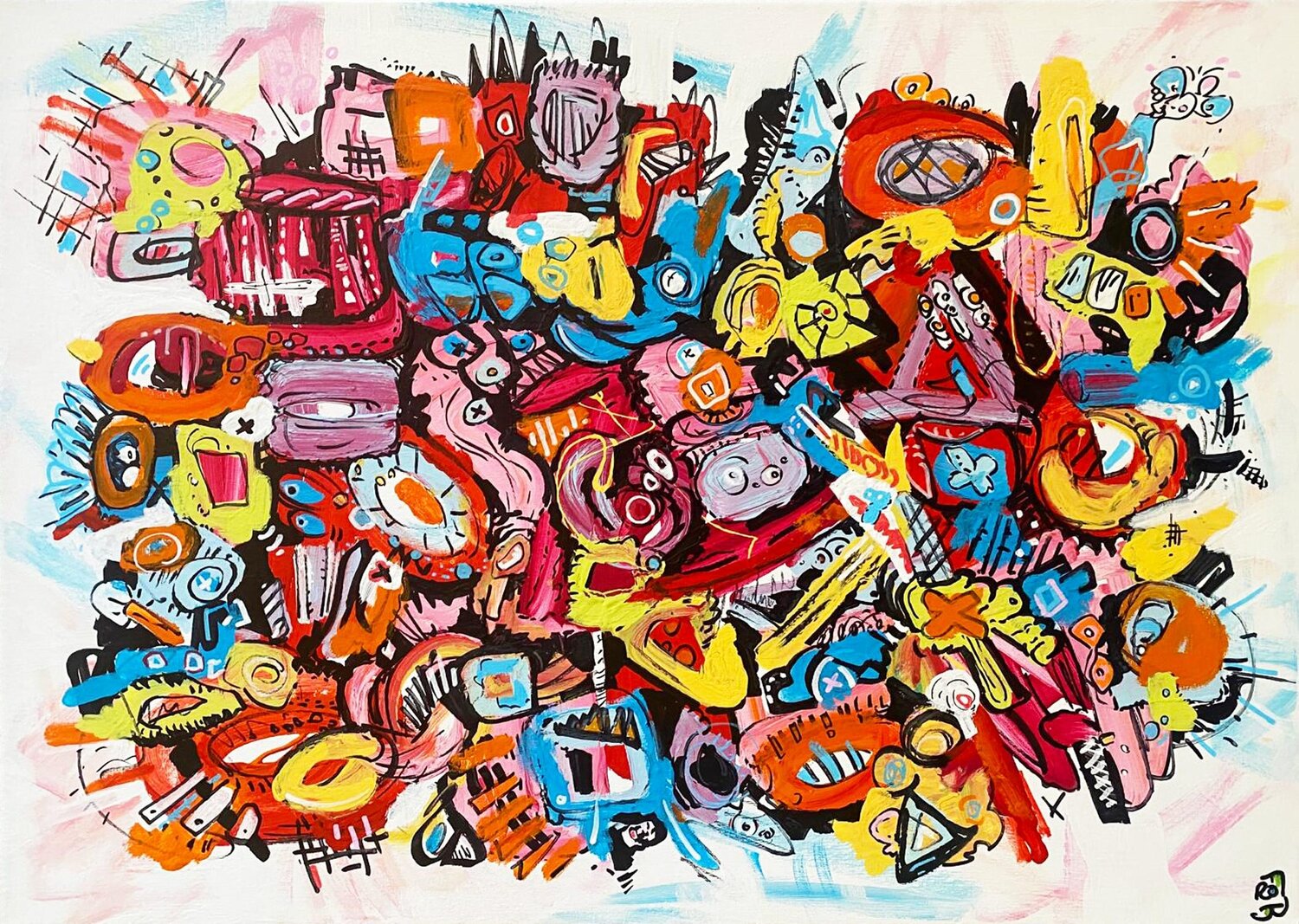 Le cornu Frob Original painting for sale