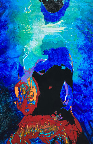 I give you my hand and welcome you into my dream by Kerry A. Inkster, Painting for Sale on Select