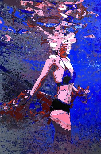 Hawaiian Island Doll - Extra Large by Kerry A. Inkster, Painting for Sale on Select