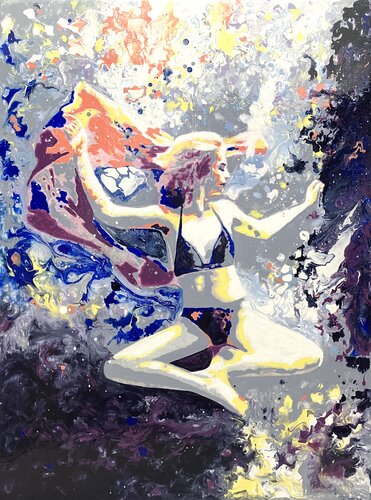 Had I the Heavens - Study in tone by Kerry A. Inkster, Painting for Sale on Select