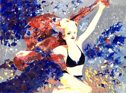 Just as cool as you please - Study in tone by Kerry A. Inkster, Painting for Sale on Select
