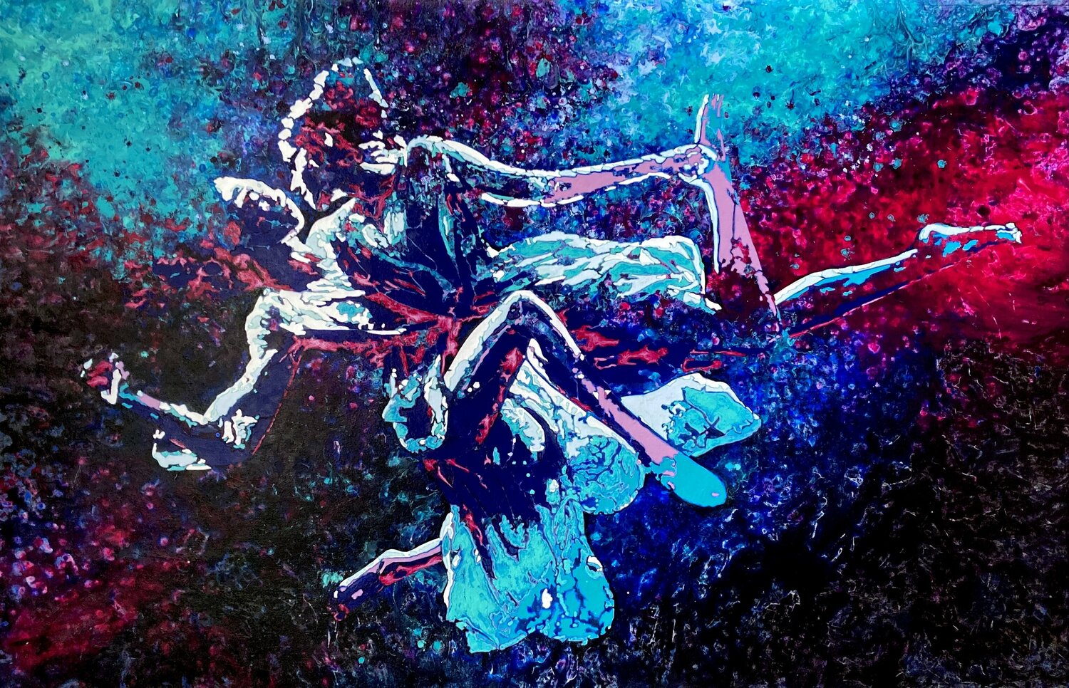 ‘Tis thee, myself, that for myself I praise - Extra Large Kerry A. Inkster Original painting for sale