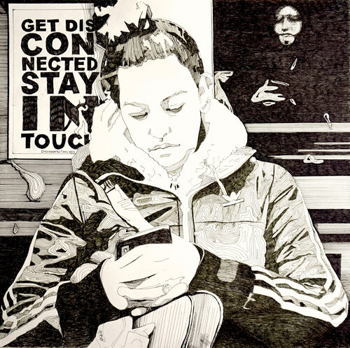 Serenity Now by Marit Otto, Drawing for Sale on Select