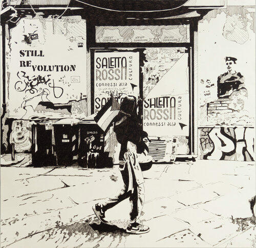 Occupied by Marit Otto, Drawing for Sale on Select