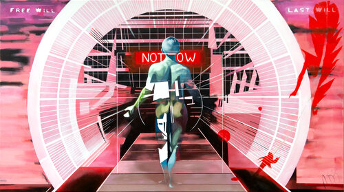 Free Will _ Last Will by Marit Otto, Painting for Sale on Select