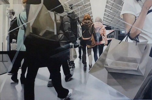 Hunters Gatherers 02 by Marit Otto, Painting for Sale on Select