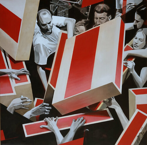 Must H(e)ave(N) by Marit Otto, Painting for Sale on Select