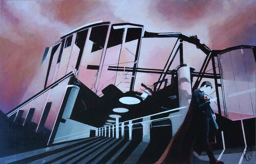 Brave New World 2 by Marit Otto, Painting for Sale on Select