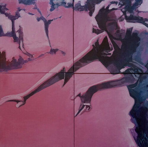 Je Pense by Marit Otto, Painting for Sale on Select