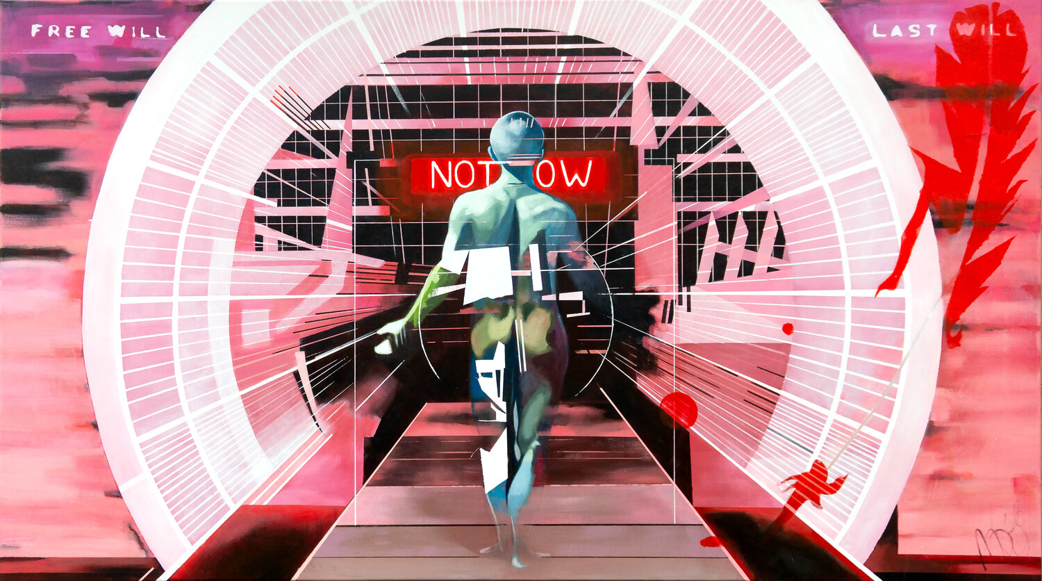 Free Will _ Last Will Marit Otto Original painting for sale