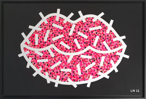 Lipgloss by Luigi Notarnicola, Painting for Sale on Select