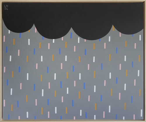 Pioggia cromatica by Luigi Notarnicola, Painting for Sale on Select