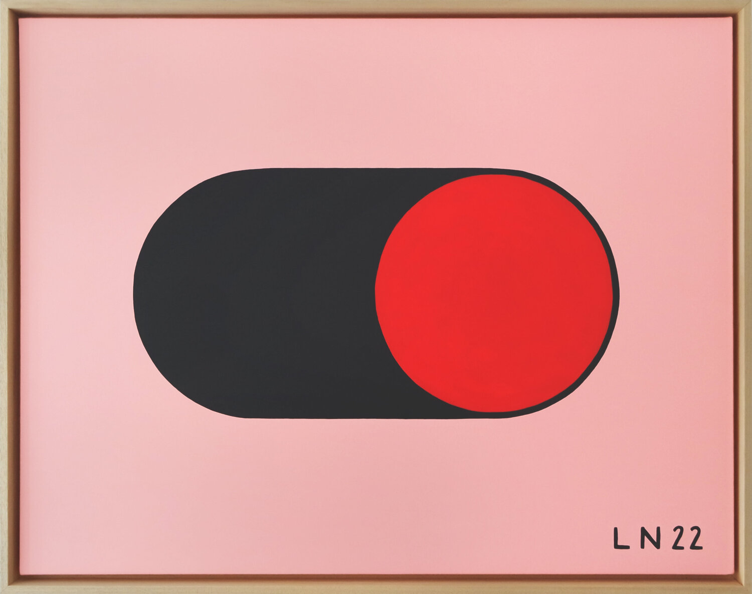Switch OFF Luigi Notarnicola Original painting for sale