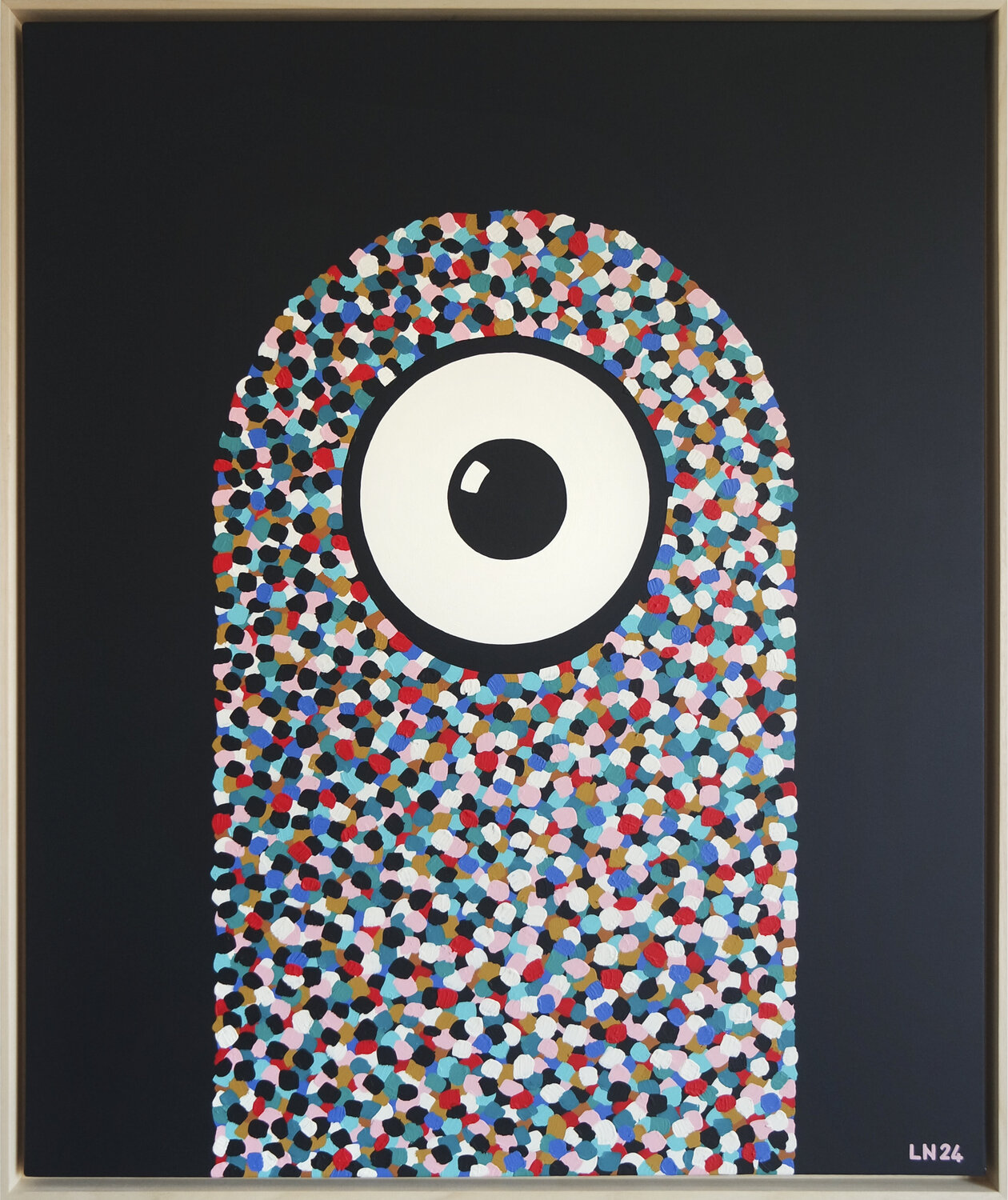 Boo! Luigi Notarnicola Original painting for sale