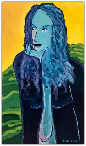 The Art Curator by Jacques Sterenberg, Painting for Sale on Select