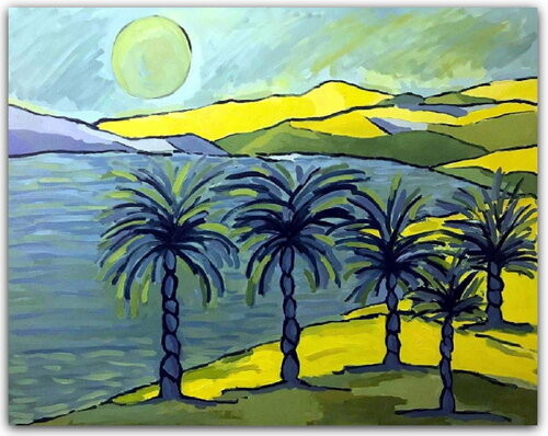 Red Sea by Jacques Sterenberg, Painting for Sale on Select