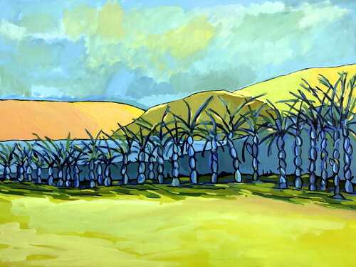 Palms by Jacques Sterenberg, Painting for Sale on Select