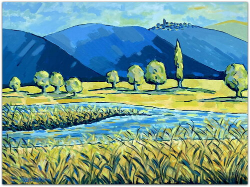 Fields of Gold by Jacques Sterenberg, Painting for Sale on Select