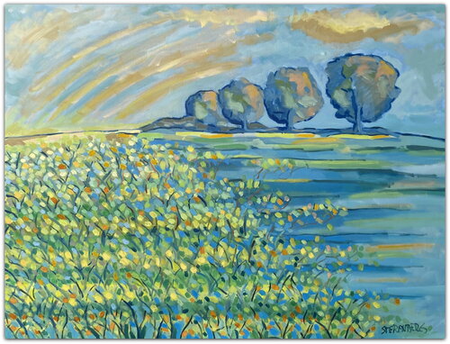 Passing through the light . by Jacques Sterenberg, Painting for Sale on Select